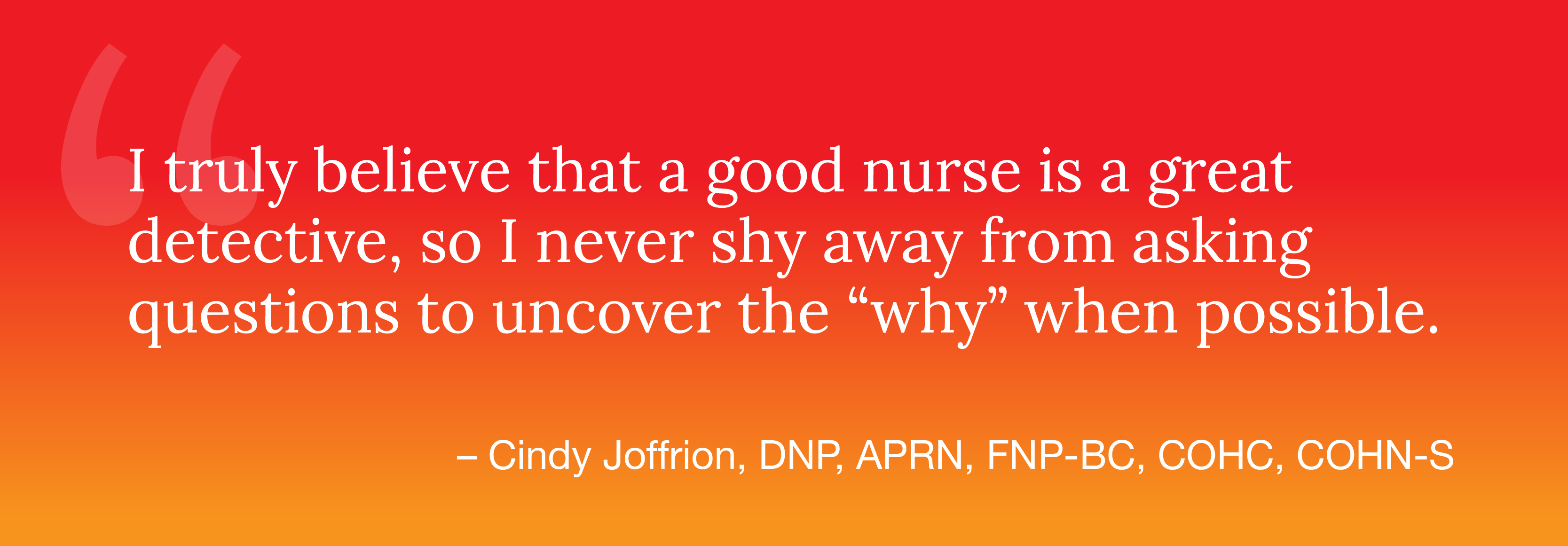 Cindy Joffrion quote